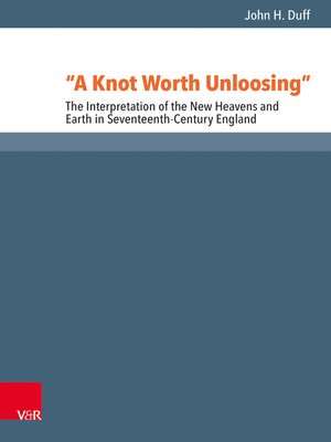 cover image of A Knot Worth Unloosing